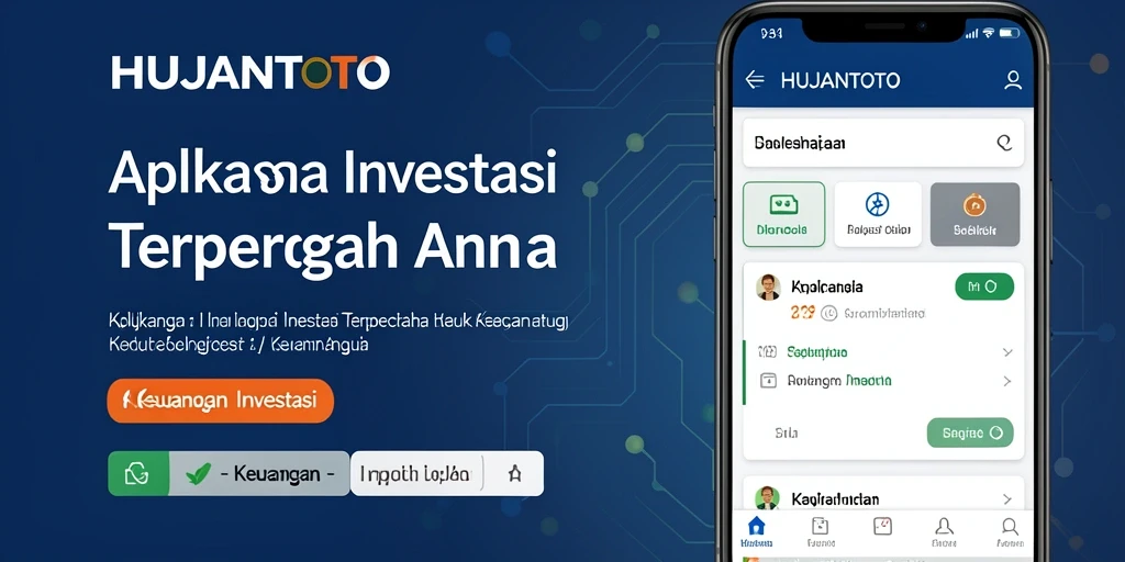 Tampilan antarmuka HUJANTOTO yang ramah pengguna untuk investasi.