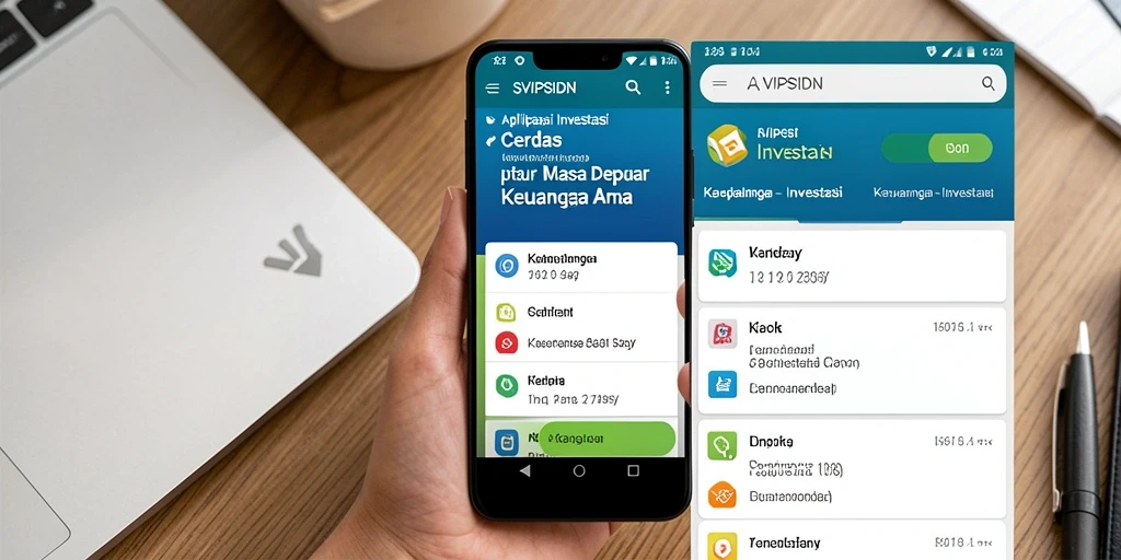 Antarmuka aplikasi SVIPSIDN yang intuitif dan mudah digunakan.